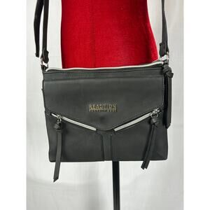 Black crossbody messenger purse shoulder bag by Kenneth Cole Reaction